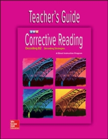 Image for Corrective Reading Decoding Level B2, Teacher Guide