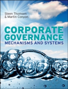 Image for Corporate governance  : mechanisms and systems