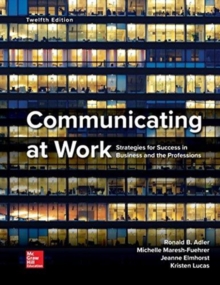 Image for COMMUNICATING AT WORK PRINS PRACT 12E