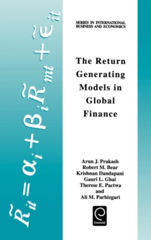 Image for The Return Generating Models in Global Finance