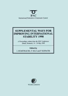 Image for Supplemental Ways for Improving International Stability 1998