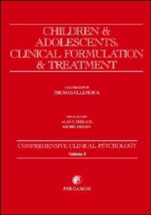Image for Children and Adolescents: Clinical Formulation and Treatment