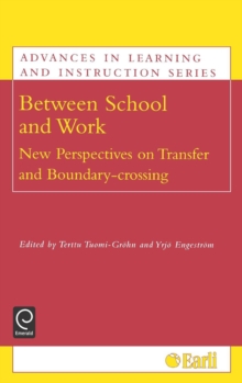 Image for Between school and work  : new perspectives on transfer and boundary-crossing