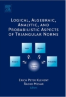 Image for Logical, algebraic, analytic, and probabilistic aspects of triangular norms