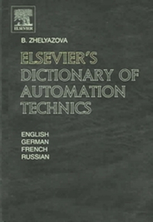 Image for Elsevier's dictionary of automation technics: in English, German, French and Russian
