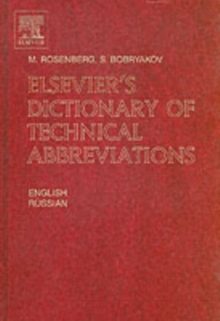 Image for Elsevier's dictionary of technical abbreviations in English and Russian