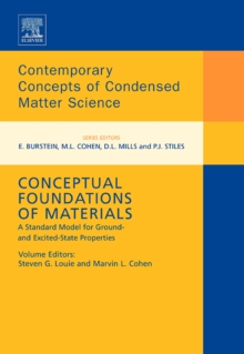 Image for Conceptual foundations of materials: a standard model for ground- and excited-state properties