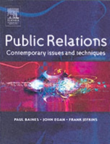 Image for Public relations: contemporary issues and techniques