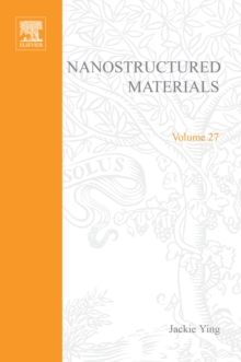 Image for Nanostructured Materials: Elsevier Science Inc [distributor],.