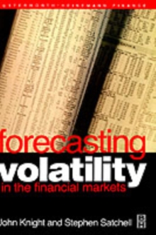 Image for Forecasting Volatility in the Financial Markets