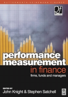Image for Performance measurement in finance: firms, funds and managers