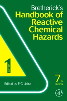 Image for Bretherick's handbook of reactive chemical hazards: an indexed guide to published data.