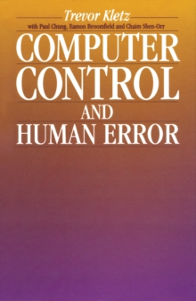 Image for Computer control and human error