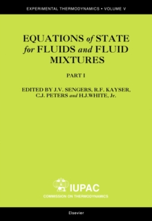 Image for Equations of state for fluids and fluid mixtures
