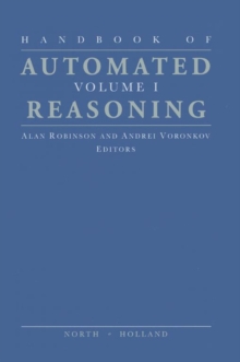 Image for Handbook of automated reasoning