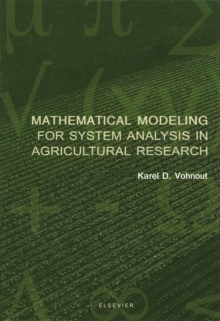 Image for Mathematical modeling for system analysis in agricultural research