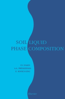 Image for Soil liquid phase composition