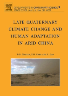 Image for Late quaternary climate change and human adaptation in arid China
