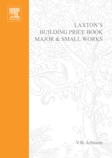 Image for Laxton's Building Price Book 2002: Major & Small Works