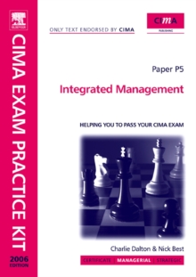 Image for CIMA Exam Practice Kit Integrated Management:  (Integrated management.)