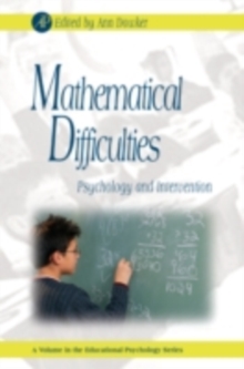 Image for Mathematical difficulties: psychology and intervention