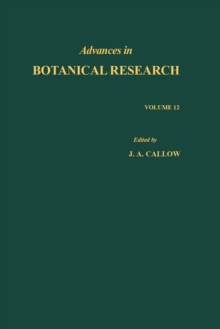 Image for Advances in Botanical Research: Volume 12