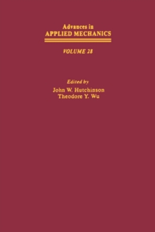 Image for ADVANCES IN APPLIED MECHANICS VOLUME 28