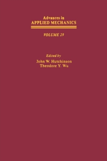 Image for ADVANCES IN APPLIED MECHANICS VOLUME 29