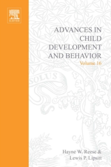 Image for ADV IN CHILD DEVELOPMENT &BEHAVIOR V16