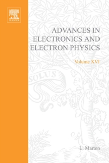 Image for ADVANCES ELECTRONC &ELECTRON PHYSICS V16