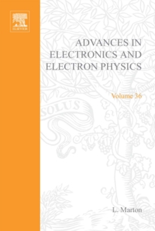 Image for ADVANCES ELECTRONC &ELECTRON PHYSICS V36