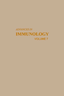 Image for ADVANCES IN IMMUNOLOGY VOLUME 7