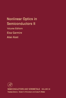 Image for Nonlinear optics in semiconductors II
