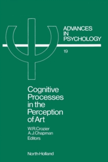 Image for Cognitive processes in the perception of art