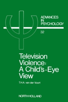 Image for Television Violence: A Child's Eye View
