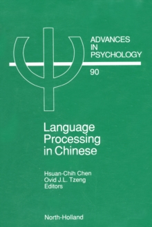 Image for Language Processing in Chinese