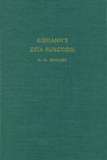 Image for Riemann's Zeta Function