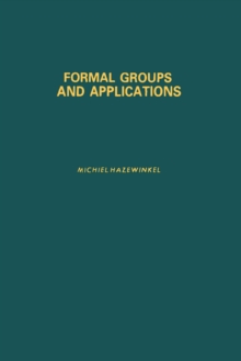 Image for Formal groups and applications