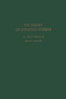 Image for The Theory of Eisenstein Systems