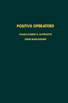 Image for Positive Operators: Elsevier Science Inc [distributor],.