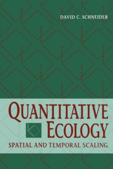 Image for Quantitative ecology: spatial and temporal scaling