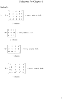 Image for Student Solutions Manual, Matrix Methods