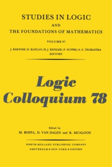 Image for Logic Colloquium '78: Proceedings of the Colloquium Held in Mons, August 1978