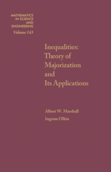 Image for Inequalities: theory of majorization and its applications