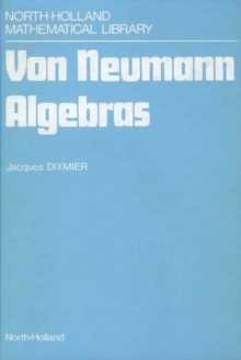 Image for Von Neumann Algebras