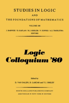 Image for Logic Colloquium '80