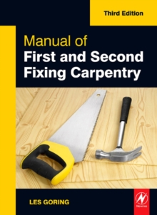 Image for Manual of first & second fixing carpentry