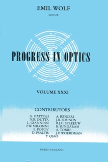 Image for Progress in Optics Volume 31