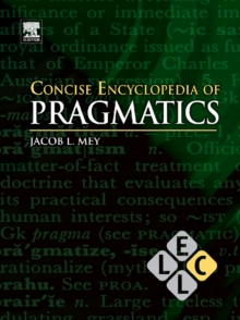 Image for Concise encyclopedia of pragmatics
