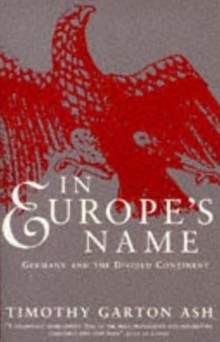 Image for In Europe's Name